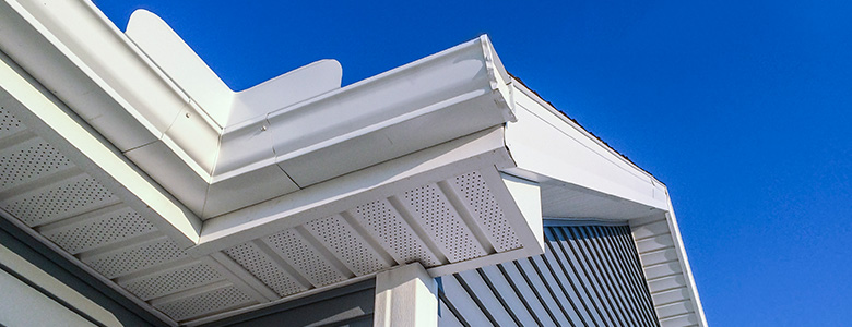 Gutter Installation White Gutters.